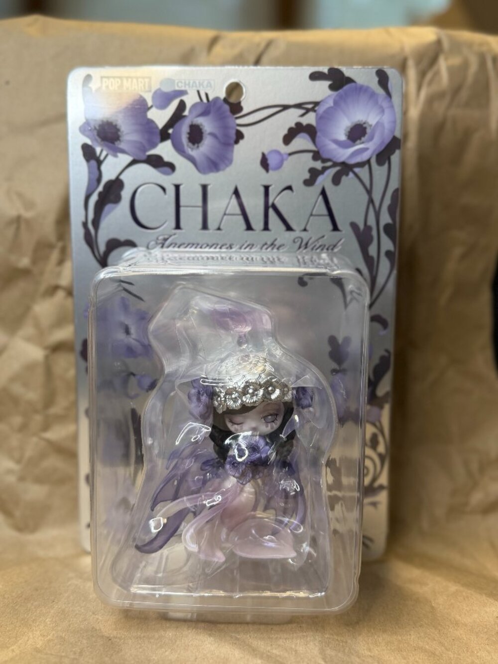 Pop Mart - Chaka Candle Whisper - Anemones in the Wind - Hang Card